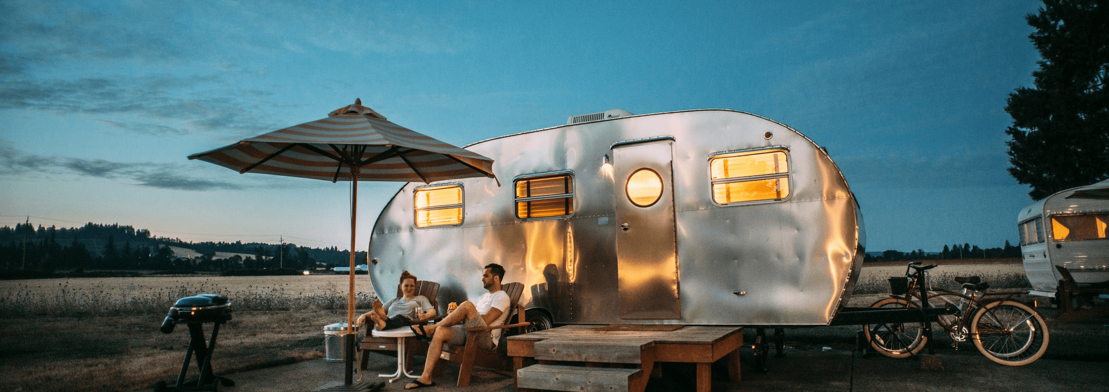 Camping background